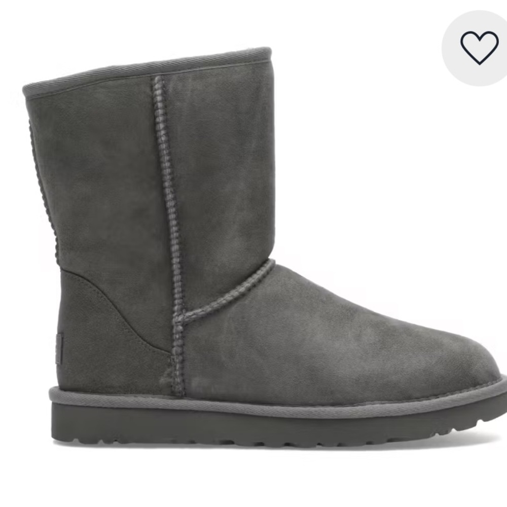UGG Women's Classic Short II Boot - Charcoal. Used only once to try on. W box